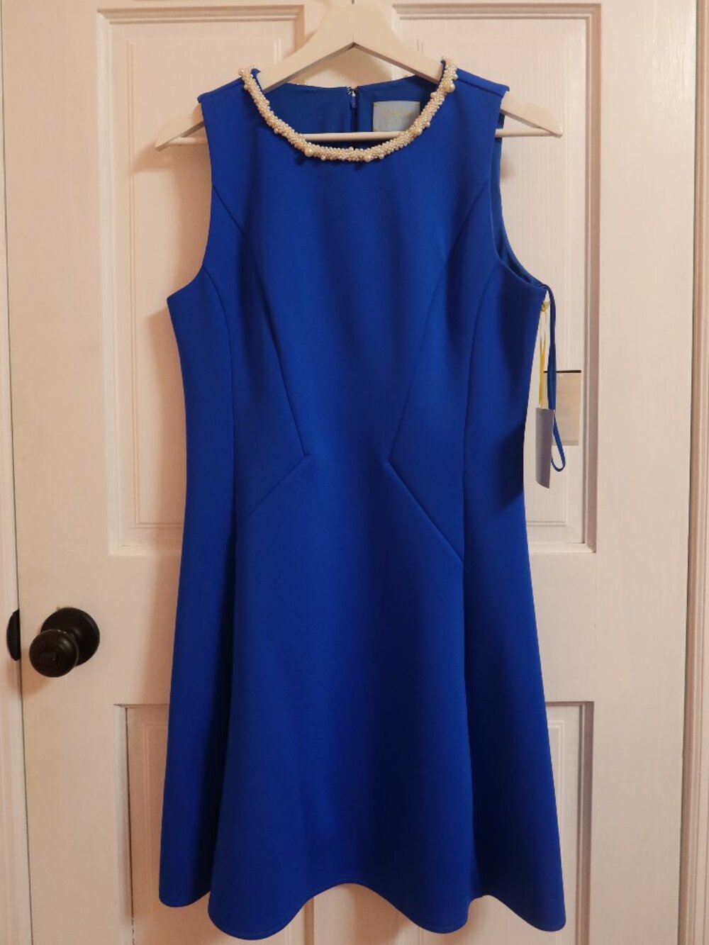 CeCe by Cynthia Steffi size 8 blue a line dress NWT